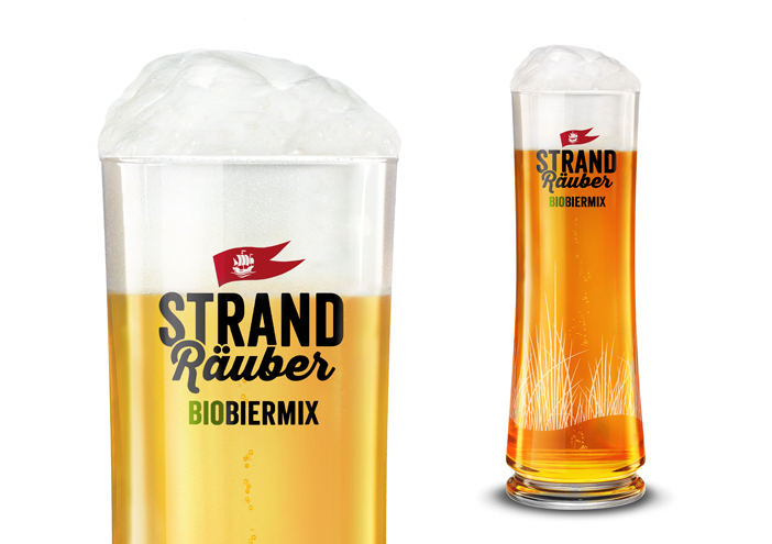 Strandraueber glas