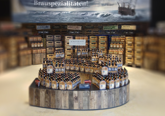 Stoertebeker brauereimarkt s regal