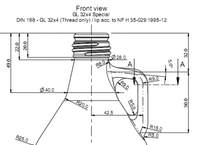 Stoertebeker growler flaschenform